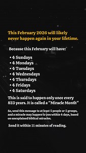 Some moments don’t repeat. February 2026 is one of them. ✨ Don’t keep this to yourself— Share it now and believe. 👉 Comment “AMEN” if you receive this. #QuoteOfTheDay #LifeQuotes #MindsetQuotes #PersonalGrowth #WisdomQuotes | Fempi Rendita