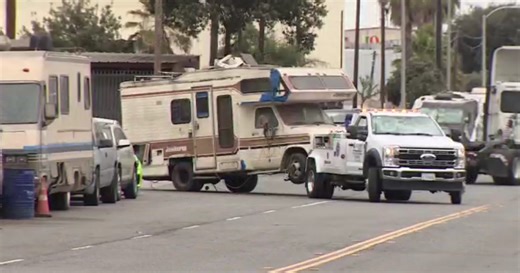LA City Council adopts plan to help homeless people transition from RVs to housing