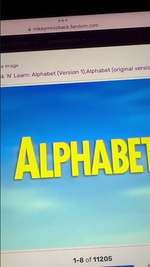 Rock N Learn Alphabet Intro VHS (1998)