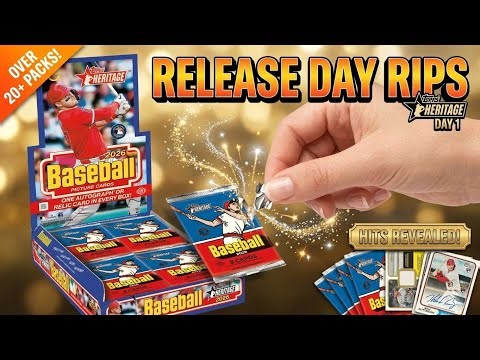 The Primary Choice: 2026 Topps Heritage Baseball CASE HIT?! 🔥 Release Day Rip & Review