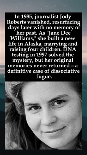 The Woman Who Woke Up Someone Else: The 12 Year Fugue of Jody Roberts #JodyRoberts #shorts