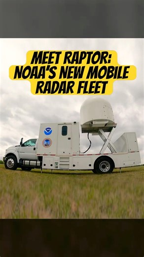 Meet RAPTOR: NOAA’s New Mobile Radar Fleet #noaa #weather #storms