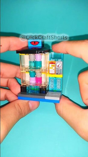 Building a tiny lego vending machine #lego