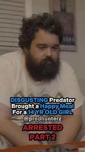 89K views · 2.5K reactions | disgusting predator gets arrested when he comes to meet a girl he met online #fyp #cops #crime #exposed | Predhunterz | Facebook