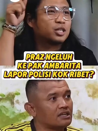 Praz Teguh dan Pak Ambarita: Podcast Kocak di Pojok Terminal
