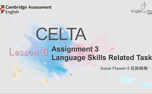 CELTA Lesson 6 Assignment 3 Language Skills Related Tasks