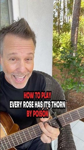 How To Play Every Rose Has It’s Thorn By Poison