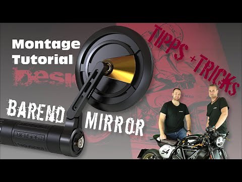 HIGHSIDER Lenkerendenspiegel ENTERPRISE-EP1 - Montage Tutorial