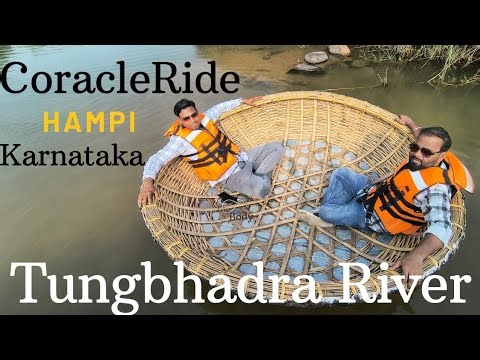 Coracle Ride In Hampi | Hampi Coracle Ride | Coracle Ride At Tungabadra River