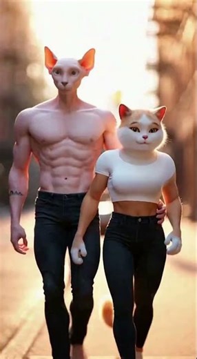 The Most INSANE Cat Transformation You've Ever Seen! 🔥✨#aicat #catstory #transformation