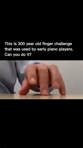 "300-year-old finger challenge"