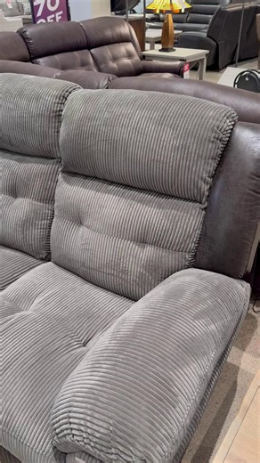 Dual Comfort – Double the Deal! ✨ Featured Deal: The Dunkirk Reclining Sofa – now 55% off list price! Unwind into this soft, yet durable reclining sofa. It’s the perfect addition to making your living room the coziest spot in the house. Stop by your local Slumberland and find your new favorite spot to kick back! https://www.slumberland.com/products/dunkirk-reclining-sofa-2 | Slumberland Furniture Baraboo