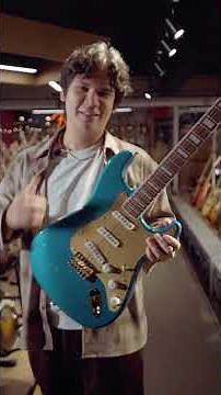 Rock hard in style with the Squier 40th Anniversary Stratocaster! #jbmusic #squier #fender