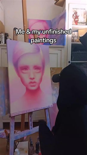 Coping with Neck Pain from Painting