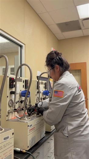 Welcome to the day in the life of Lab Tech - responsible for testing cement fluids under wellbore conditions using high-tech equipment that simulates the cementing operation. Executing these tests is a fundamental step to design, deliver, and validate sustainable barriers tailored to minimize risk and maximize production. Interested in this role or another at Halliburton? Explore open opportunities at https://jobs.halliburton.com/. #oilfield #oilfieldlife #oilandgaslife #oiljobs #oilandgasservic