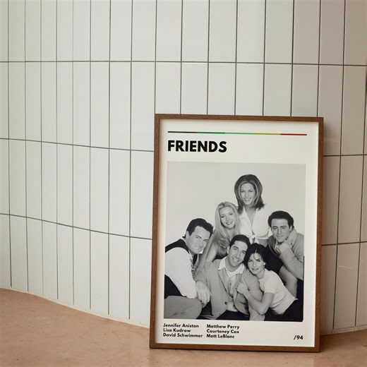 TV Show Poster Set, Minimalist Retro Print (digital Download) - Etsy