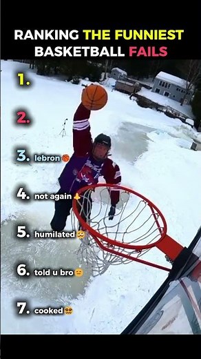 Ranking The Funniest Basketball Fails🏀☠️