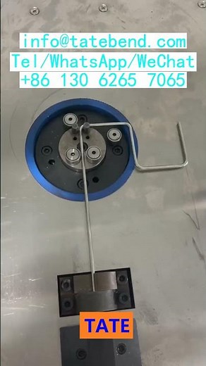 CNC Wire Forming Machine Real Production Speed and Accuracy Customized Wire Forming Parts in Korea