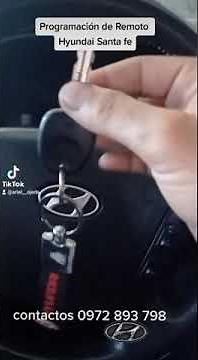 Programar mando Remoto para Hyundai Santafe 2007 con KD y Launch x431