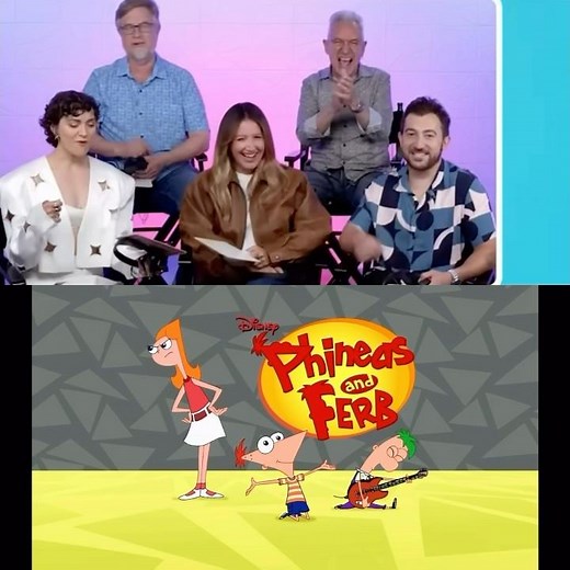 Phineas and Ferb Casts! Singing The Theme Song #phineasandferb #themesong #theme #cast #song