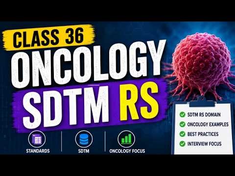 Class 36 oncology SDTM RS