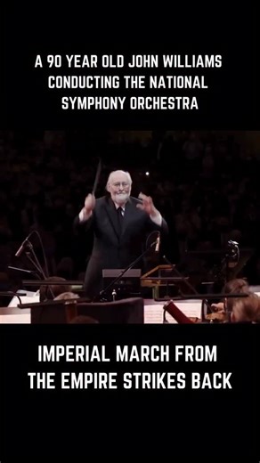The Legends Of Music on Instagram: "John Williams conducting the National Symphony Orchestra for a stellar performance of “The Imperial March (Darth Vaders Theme)” at his 90th Birthday Celebration Few pieces of film music have achieved the cultural prominence of The Imperial March by John Williams. Known for introducing one of the greatest villains in cinema history, this theme is composed in G minor and it’s highlighted by it’s rhythmic pulse and bold brass fanfares, which are led by it’s blari
