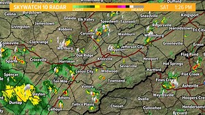 1K views · 18 reactions | 1:30 PM Radar Update: We are continuing to watch widely scattered showers and thunderstorms move through East TN. Some of these storms have the potential to bring heavy rain, gusty winds and frequent lightning. | WBIR Weather | Facebook
