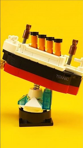 Mini ship lego. TITANIC #legomoc #titanic