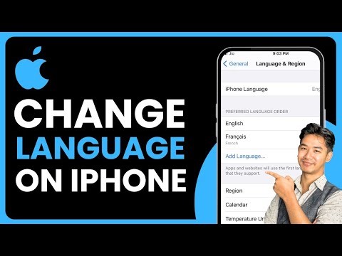 How to Change Language on iPhone !
