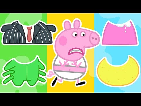 Dress Up Game with Peppa Pig Friends 👗 Fun Outfit Challenge for Kids | Kids DingDong