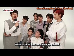 [Eng Sub] Cut Daradaily Interview with Love By Chance Cast