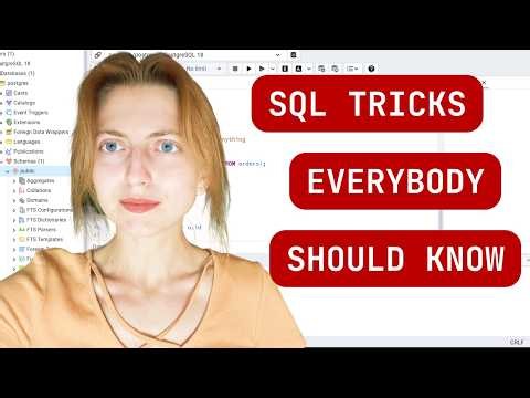 5 SQL Tricks I Use Almost Every Day