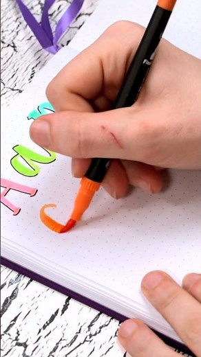 Drop shadow tutorial ✍🏻 Full lettering video on my channel! #lettering