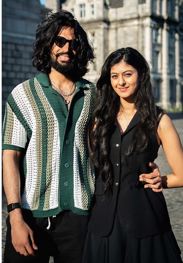 Street Portraits w/Harsha and Mahima in Dublin, Ireland . . . #modelstrangers #indiantiktok #indiancouple #dublintiktok #ireland