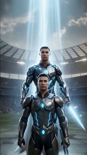 Epic Robot Battle With Laser Swords!