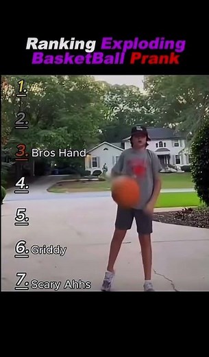 Ranking best exploding basketball pranks