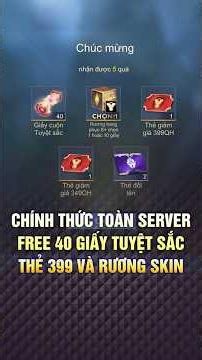 Chính thức rương quà bình chọn gameverse đã về ae ơi