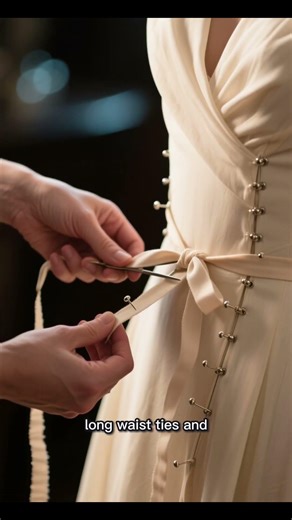 Lets sew a classic wrap dress. 🤫