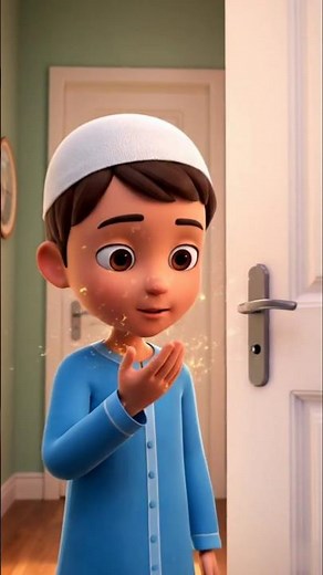 Bathroom Jaanay KI Dua 🚿 | Dua Before Entering the Bathroom | Beautiful Dua for Kids 🧒✨ #shorts
