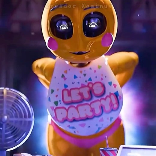 Doom saves the night guard from toy chica. (Credit: Xominus) | Five Nights At Freddy's Entertainment