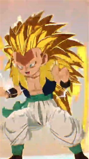 Gotenks SSJ3 Transformation #anime #dragonball #dragonballdaima