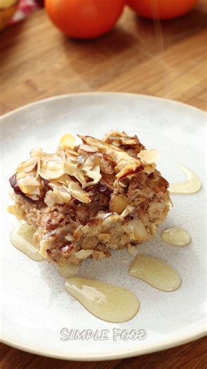 633K views · 4.9K reactions | Layered Apple Baked Oats – A Cozy & Healthy Treat!  This delicious, warm, and nutritious baked oats recipe has been a favorite, and now it’s your turn to try it! Perfect for meal prep or a cozy breakfast. ✨ | Simple Food - videos and recipes | Facebook