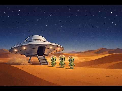 The Martians in the Sahara
