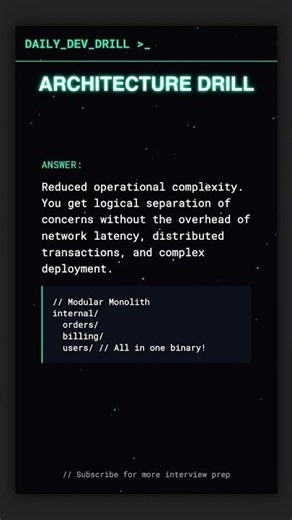 System Design: Microservices vs Modular Monolith 🏗️