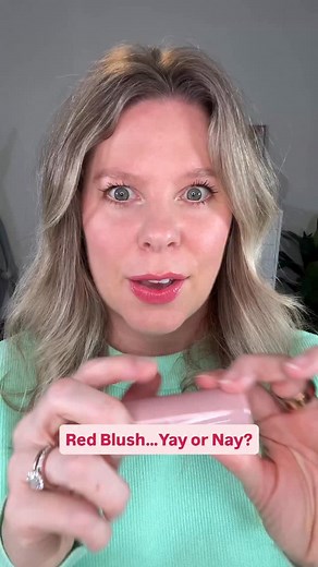 3.2K views · 37 comments | Red blush... Yay or Nay? This one’s sheer so you can customize the color. Would you try this? It’s by @personacosmetics  happy to send it away, just let me know in the comments! #holidaymakeup #redblush #makeupformatureskin | juls_rosemond | Facebook