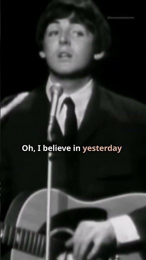 Paul Sang Yesterday—John Thanked Ringo #Shorts