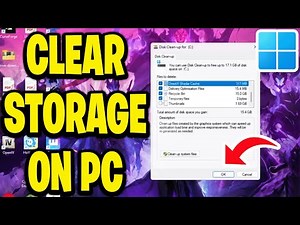 How To Clear Storage On PC