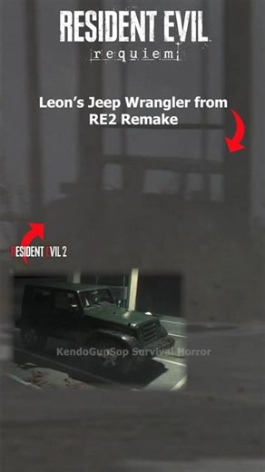 Leon's Jeep After Years - RESIDENT EVIL REQUIEM Gameplay Walkthrough RE2 Remake Comparison
