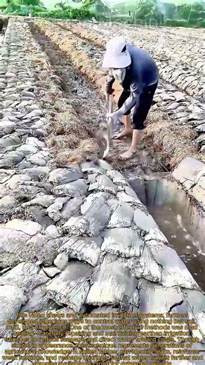 The Genius of Manual Trench Maintenance Ancient Water Management Skills