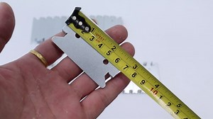 200PCS Nail Plates for Wood Studs, 2.5x1.5 Inchs Cable Wire Protector for Plumbing and Wiring Protection, Anti-Nail Cable Protection Shield with Sharp Pointed Prongs